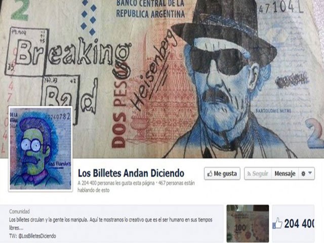 Crean un perfil en Facebook con los dibujos que hacen en el billete de $2