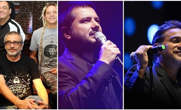 Los Auténticos, Jorge Rojas y Vicentico en la fiesta de Santa Bárbara - Diario Huarpe